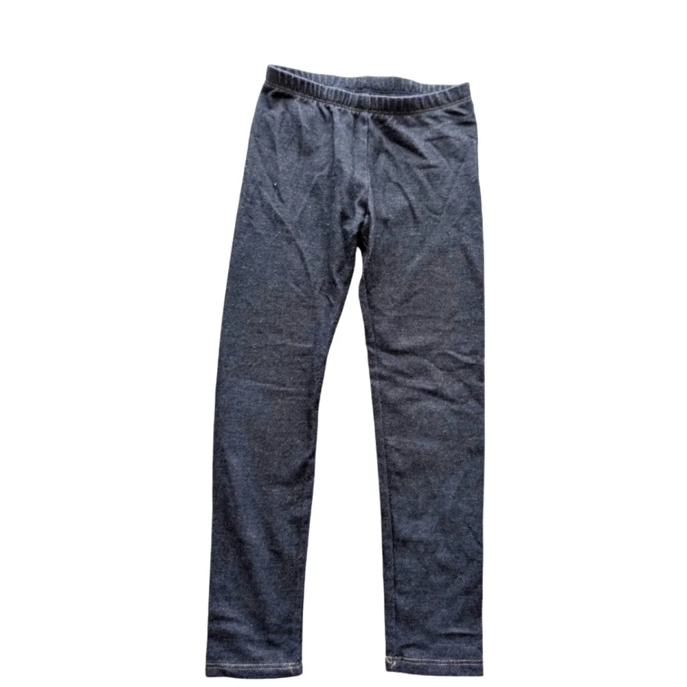 Cat & Jack Girls Cozy Indigo Cotton Leggings Size 5T